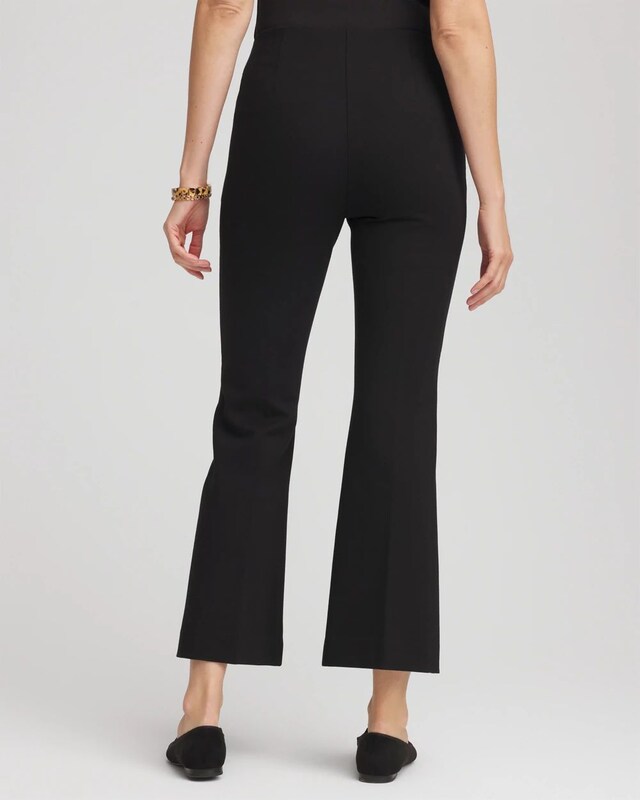 Juliet Slim Cropped Flared Pants - image 3